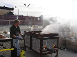 2007-Steve Davis-Soda Ash Firing-March 3-4, 2007-13-358
