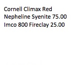 Cornell Climax Red